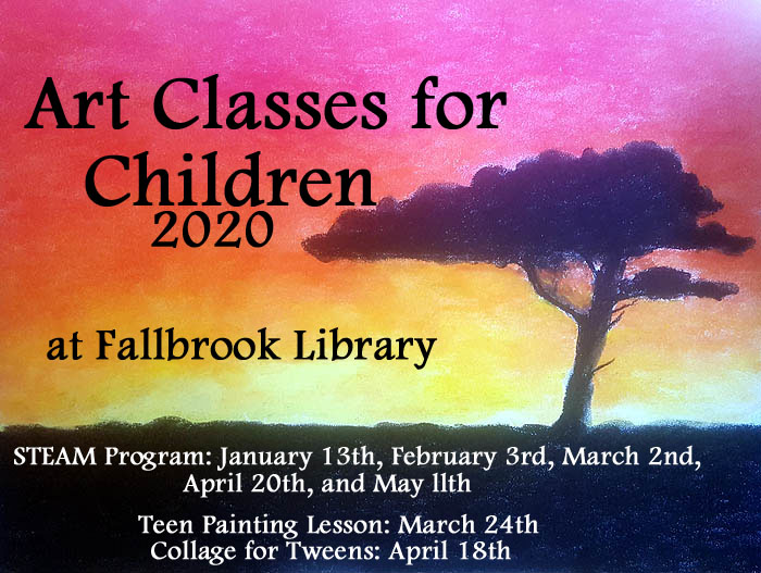 2020 Art Classes for Childrens