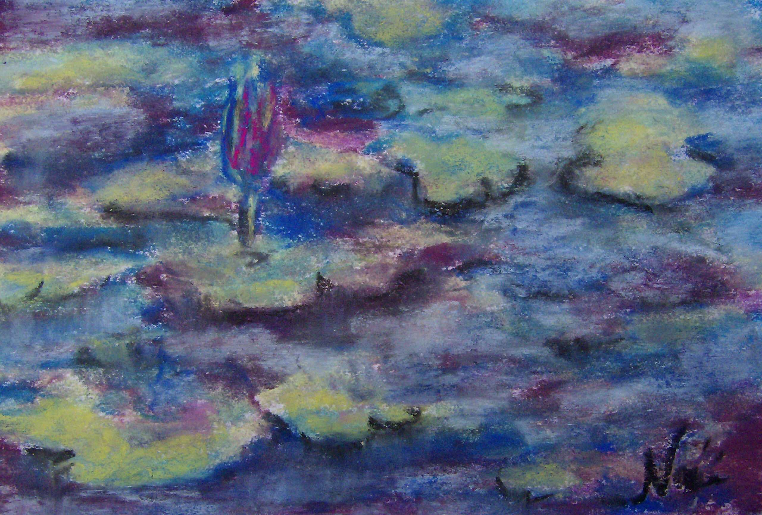 Abstract Water Lilies 2