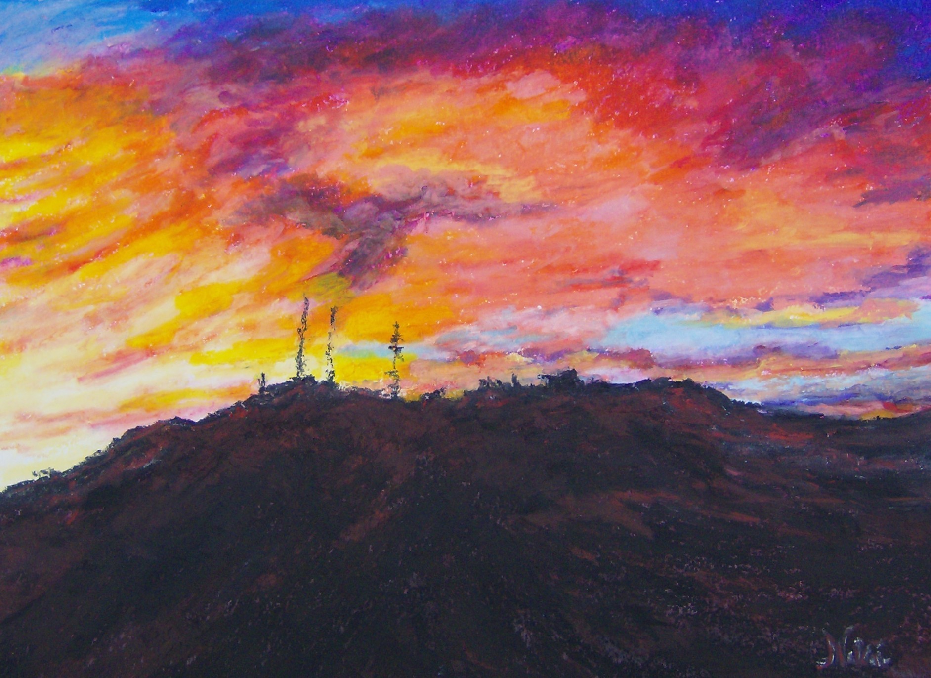 California Skies – Art by Niki Hilsabeck